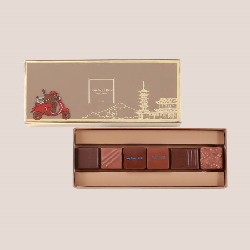 【ジェイアール京都伊勢丹店限定】ボンボン  ショコラ 6個  KYOTO